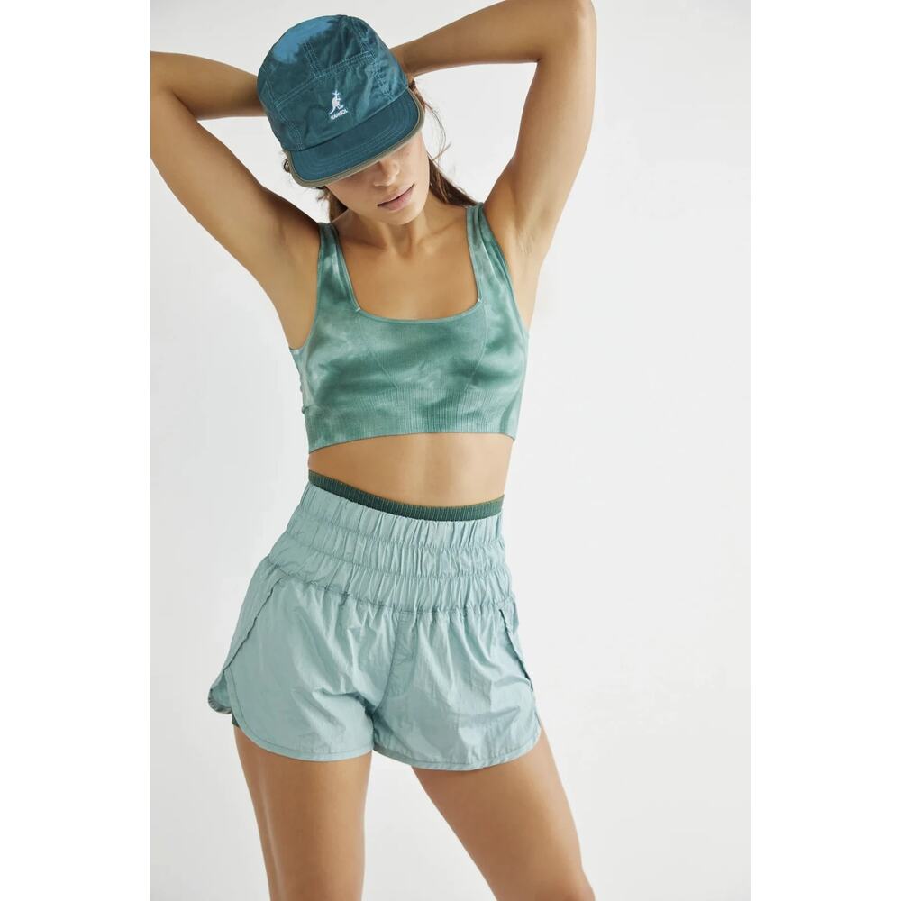 ✨2/$20 FP Movement Free People The Way Home Smock Bayside Blue Shorts Large